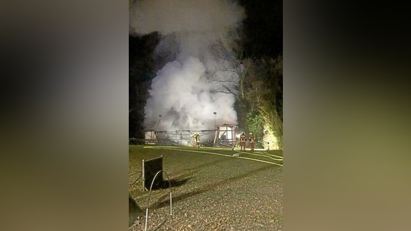 Velbert: Feuer zerstört Vereinsheim am Zechenweg