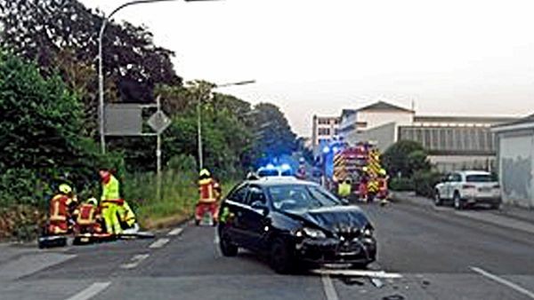 Einen Moment lang unaufmerksam: Schwerer Unfall in Velbert