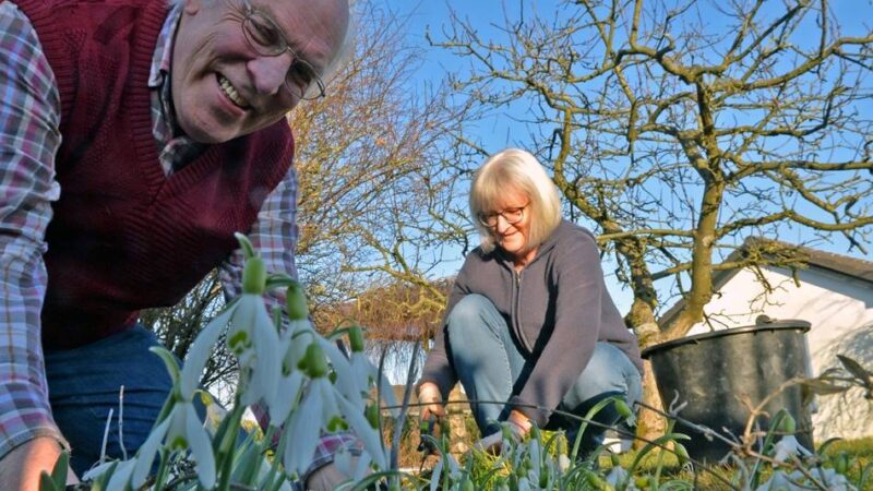 Velbert-Neviges: In Nevigeser Gärten werden die Beete und Pflanzen für den Frühling vorbereitet