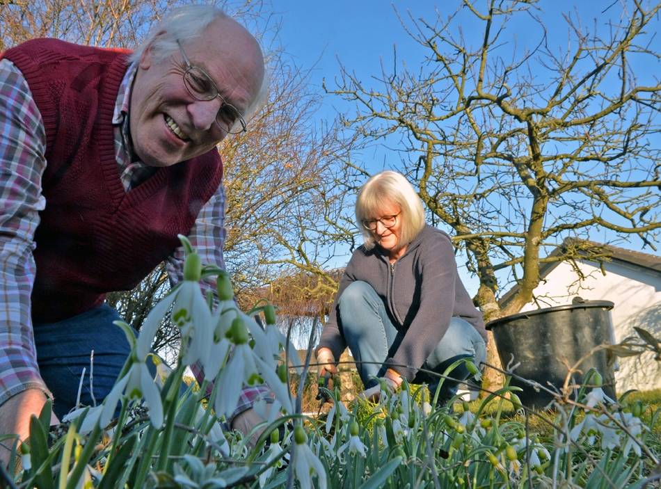 Velbert-Neviges: In Nevigeser Gärten werden die Beete und Pflanzen für den Frühling vorbereitet