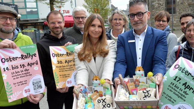 Rallye: Wo überall in Velbert hat der Osterhase Buchstaben versteckt?