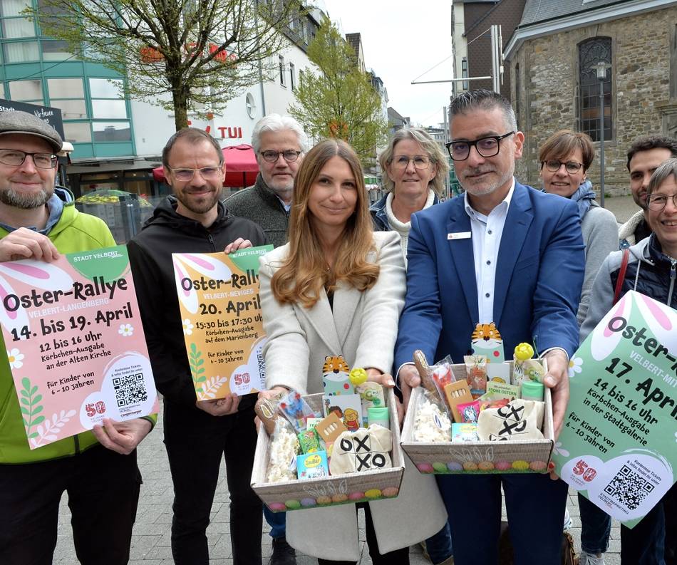 Rallye: Wo überall in Velbert hat der Osterhase Buchstaben versteckt?