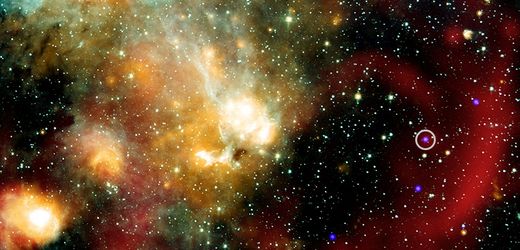 Astronomie: Einzigartiger Stern in der Milchstraße sendet Radiowellen aus