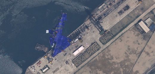 Nordkorea: Kim Jong-Uns Zerstörer kippt auf Steuerbord