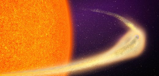 Astronomie: Fremdartiger Planet verliert täglich Masse des Mount Everest