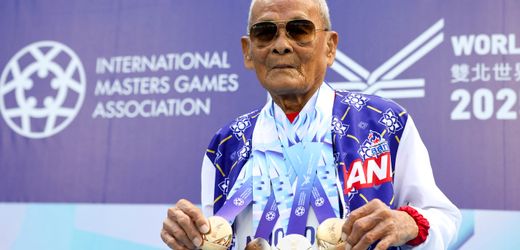 World Masters Games: 105 Jahre alter Sawang Janpram gewinnt 100 Meter-Lauf