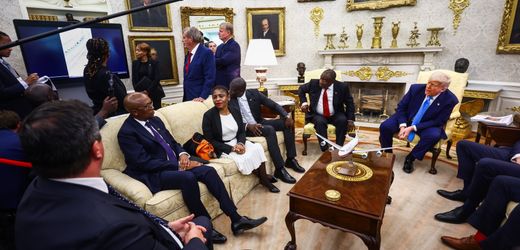 Donald Trump sorgt für Eklat bei Besuch von Südafrikas Präsident Cyril Ramaphosa