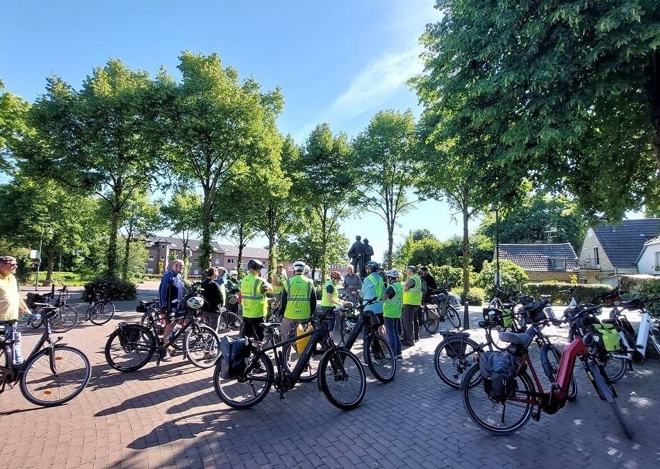 Fahrradtour von Sonsbeck nach Walbeck: Radelnd zum Leader-Vorzeigeprojekt im Waldfreibad