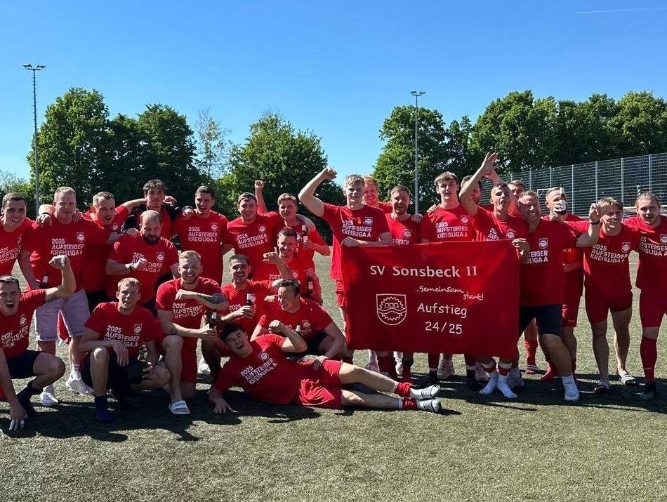 Zurück in der Fußball-Kreisliga A: Der SV Sonsbeck II packt den vorzeitigen Aufstieg