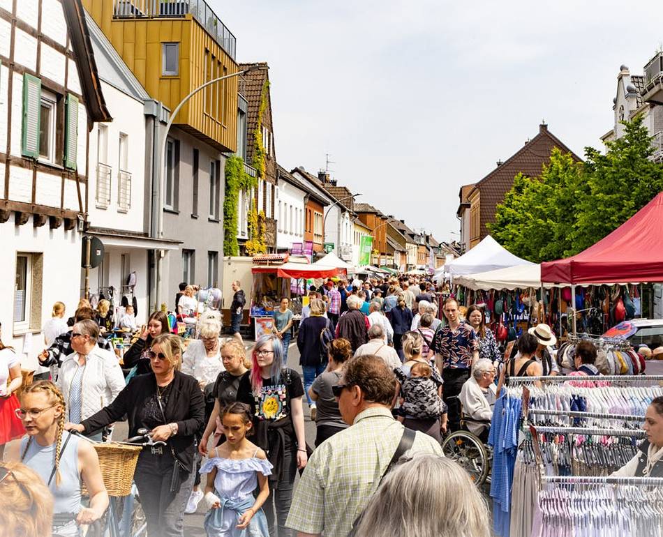 Großveranstaltung am Wochenende: Straßensperrungen für Maimarkt in Wevelinghoven