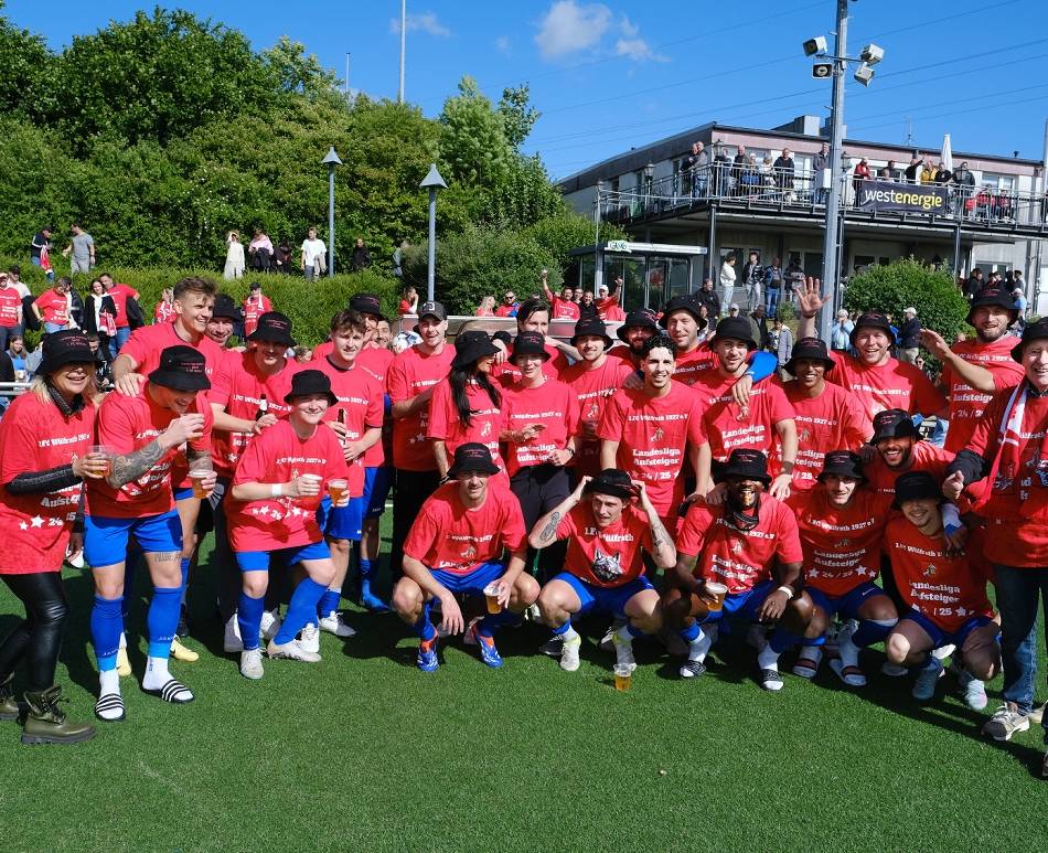 Rückkehr in die Fußball-Landesliga: 1. FC Wülfrath macht den Aufstieg perfekt
