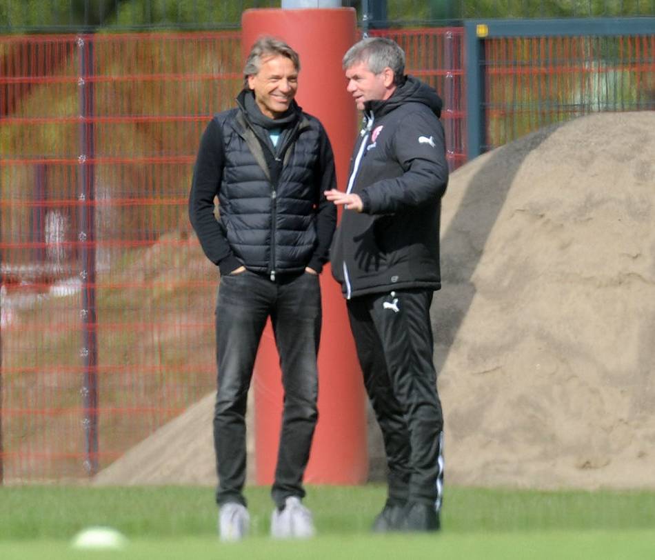 Endspurt in der 2. Bundesliga: Horst Steffen und sein Mentor kämpfen um den Bundesliga-Aufstieg