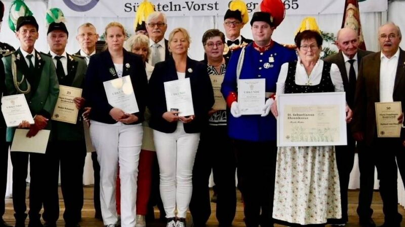 Orden für große Verdienste: Besondere Ehrung für die erste Brudermeisterin in Süchteln-Vorst