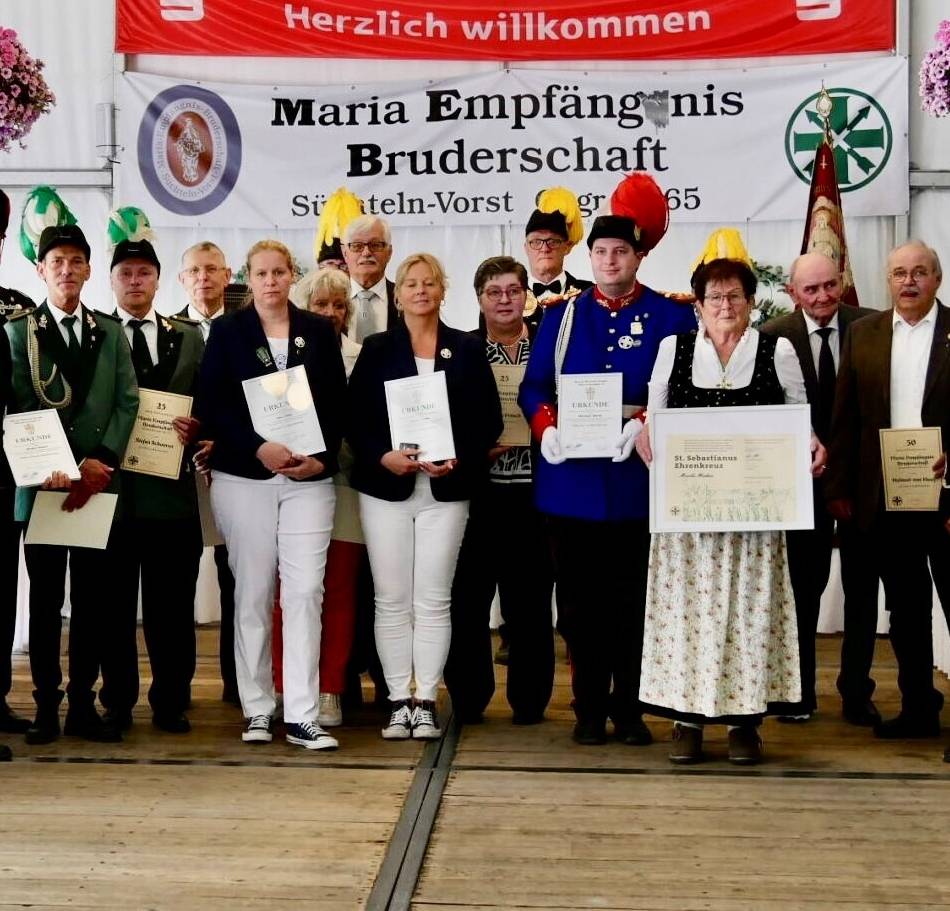 Orden für große Verdienste: Besondere Ehrung für die erste Brudermeisterin in Süchteln-Vorst