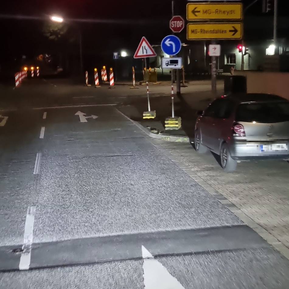 Baustelle in Mönchengladbach: Lkw-Fahrer beschwert sich über unsinnige Umleitung