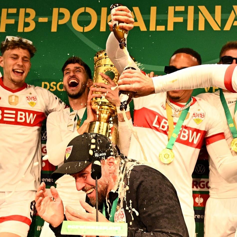 „Dieser Moment wird für immer bleiben“: VfB Stuttgart im Rausch – Pokal-Party und neues Briefpapier