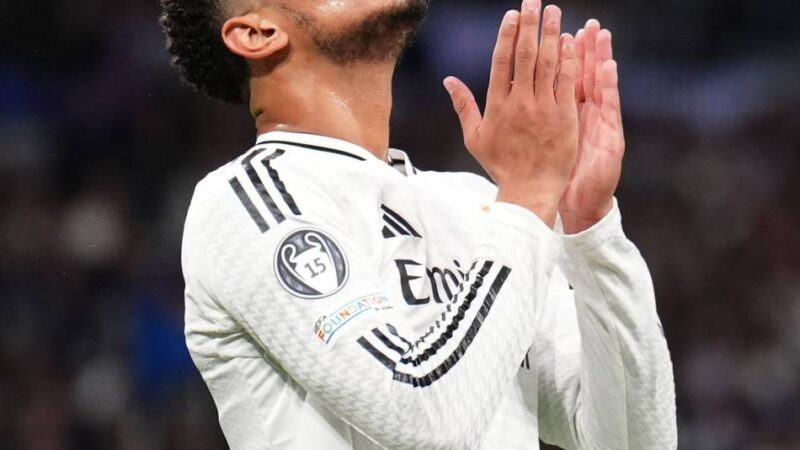 Schulterprobleme: Bericht: Reals Bellingham vor OP und längerer Pause