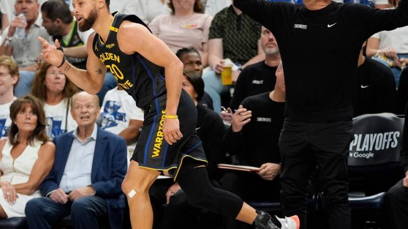 Mehrere Spiele Pause: NBA-Superstar Curry fehlt verletzt in Play-offs