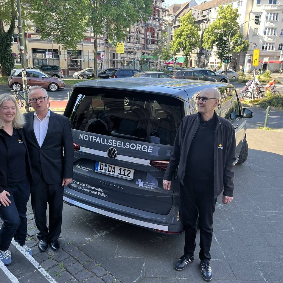 Notfallseelsorge in Düsseldorf: „Die Menschen sind sehr dankbar, wenn wir kommen“