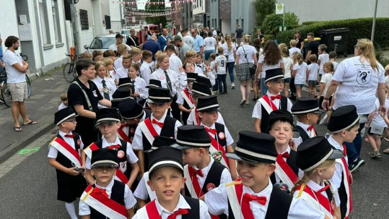 Nach erfolgreicher Premiere 2024: Wevelinghovener Schützen planen wieder mit großem Kinderumzug zum Fest