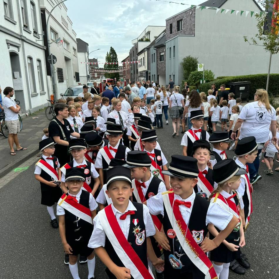 Nach erfolgreicher Premiere 2024: Wevelinghovener Schützen planen wieder mit großem Kinderumzug zum Fest