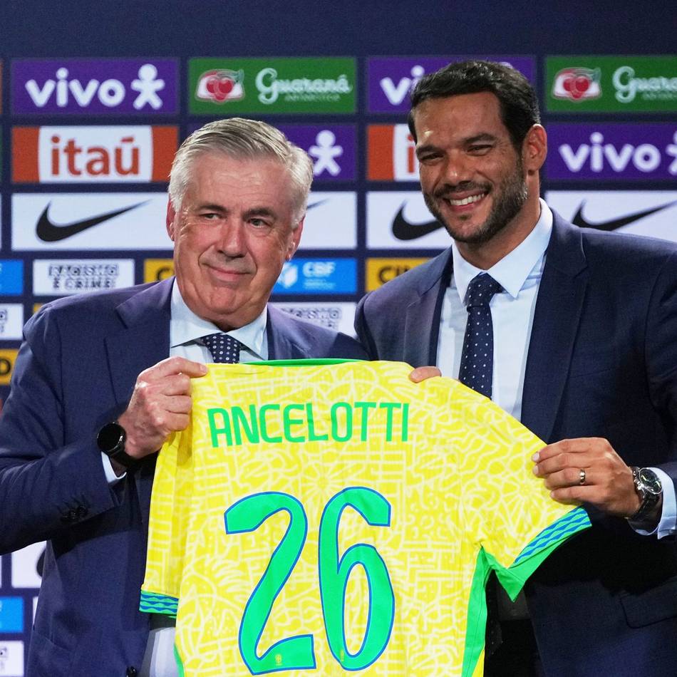 Fußball: „Eine Ehre“: Ancelotti als neuer Brasilien-Coach vorgestellt