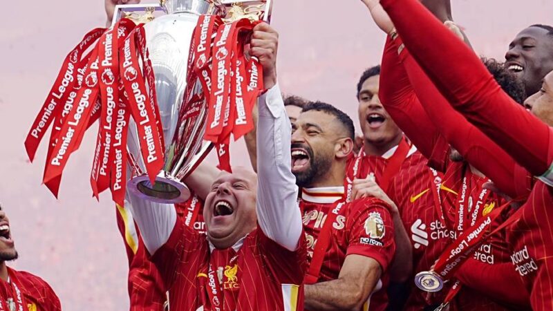 Englischer Meister: Ex-Coach Klopp mittendrin bei Liverpools Meister-Sause