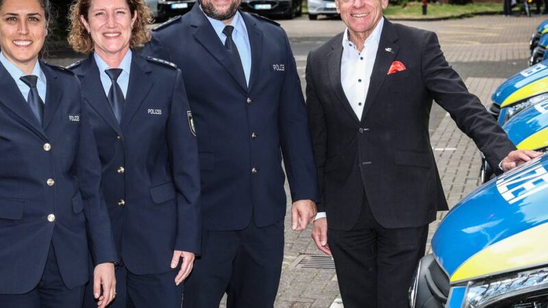 Führungskräfte vorgestellt: Diese drei neuen Chefs bekommt die Neusser Polizei