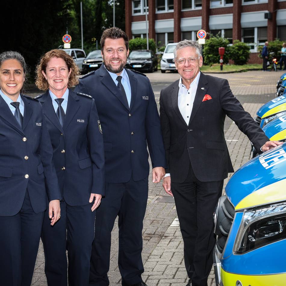 Führungskräfte vorgestellt: Diese drei neuen Chefs bekommt die Neusser Polizei