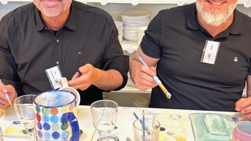 Aktion für den guten Zweck: Warum das Neusser Königspaar Bierkrüge bemalte