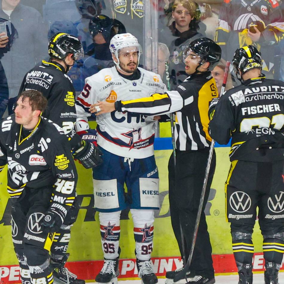 Top-Stürmer kommt aus Ravensburg: Die Krefeld Pinguine ziehen mit Matthew Santos einen dicken Fisch an Land