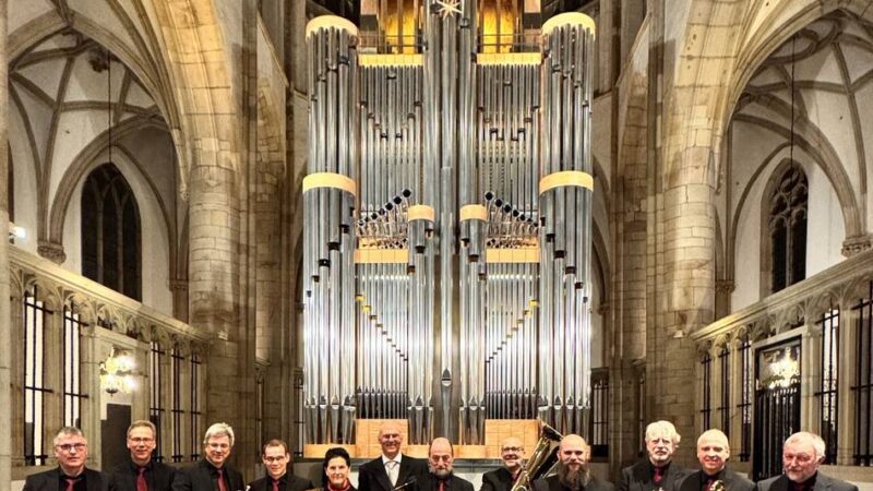Konzert in Homberg: Bergische Blechbläser spielen in der Christuskirche