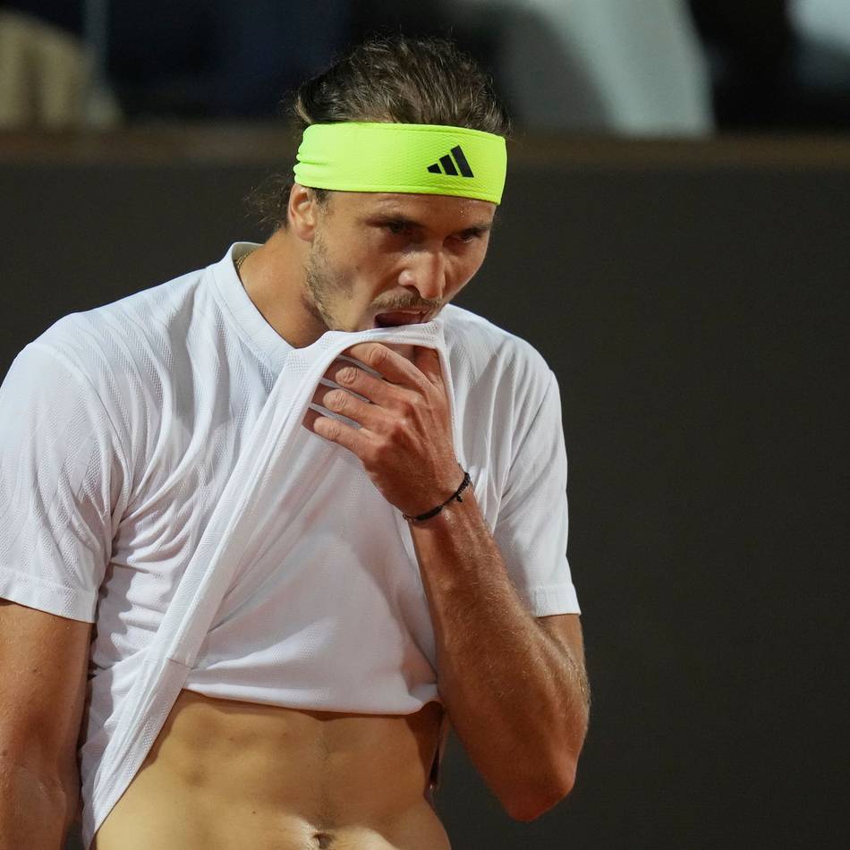 Bitteres aus in Rom: Zverev mit vielen Fragezeichen nach Paris