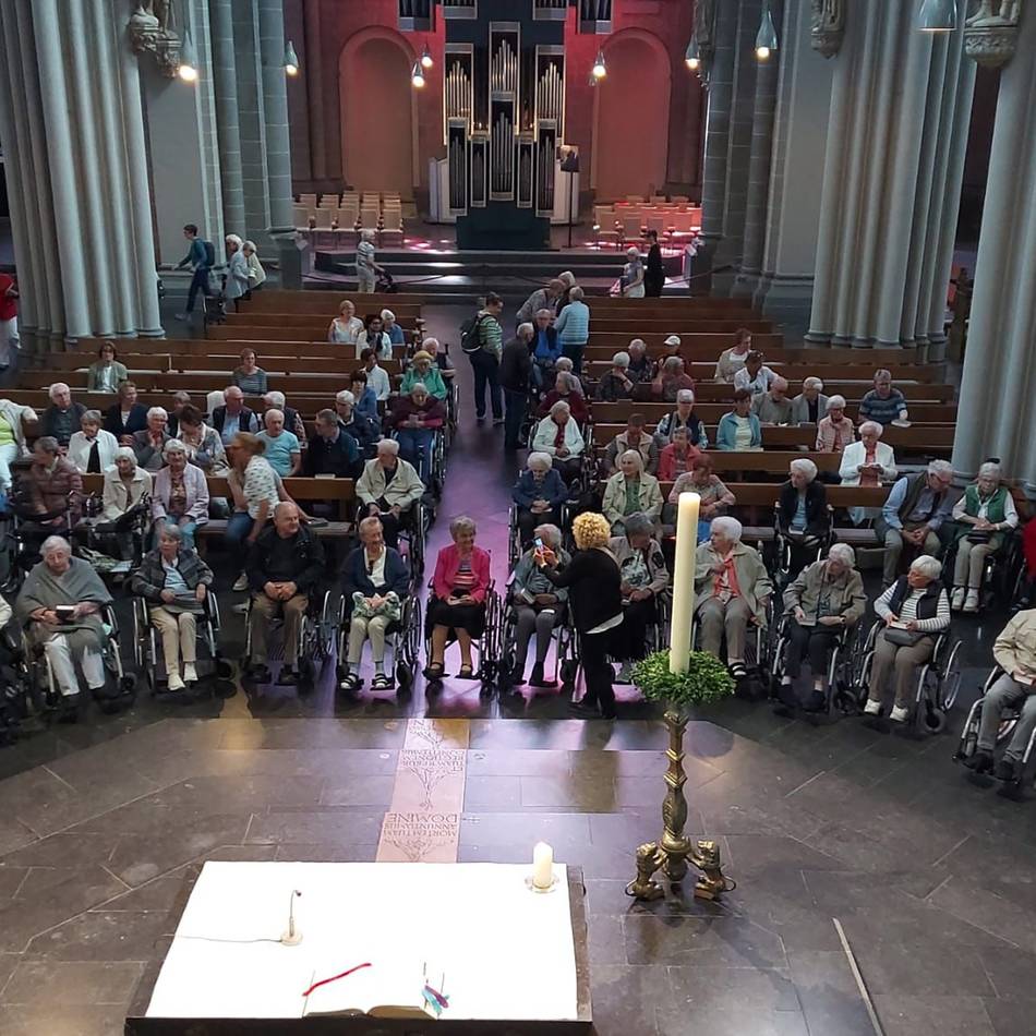 Wallfahrtsmesse im Dom: Überwältigende Teilnahme bei der Seniorenwallfahrt der Caritas-Konferenz Xanten