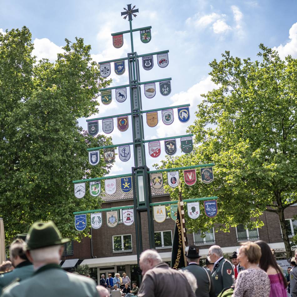 Brauchtum in Meerbusch: Der Traum vom Schützenbaum ist Realität