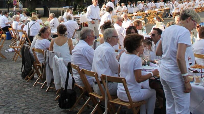 Wer dabei sein will, muss schnell sein: Anmeldephase für White Table Dinner in Aldekerk startet bald