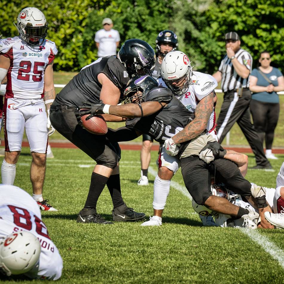 Sieg in der German Football League 2: Zugang Onema überragt beim Auswärtserfolg der Longhorns