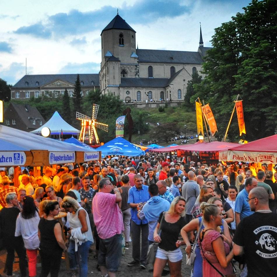 Feiern unter freiem Himmel: Wie sich die Bierbörse Mönchengladbach neu aufstellt