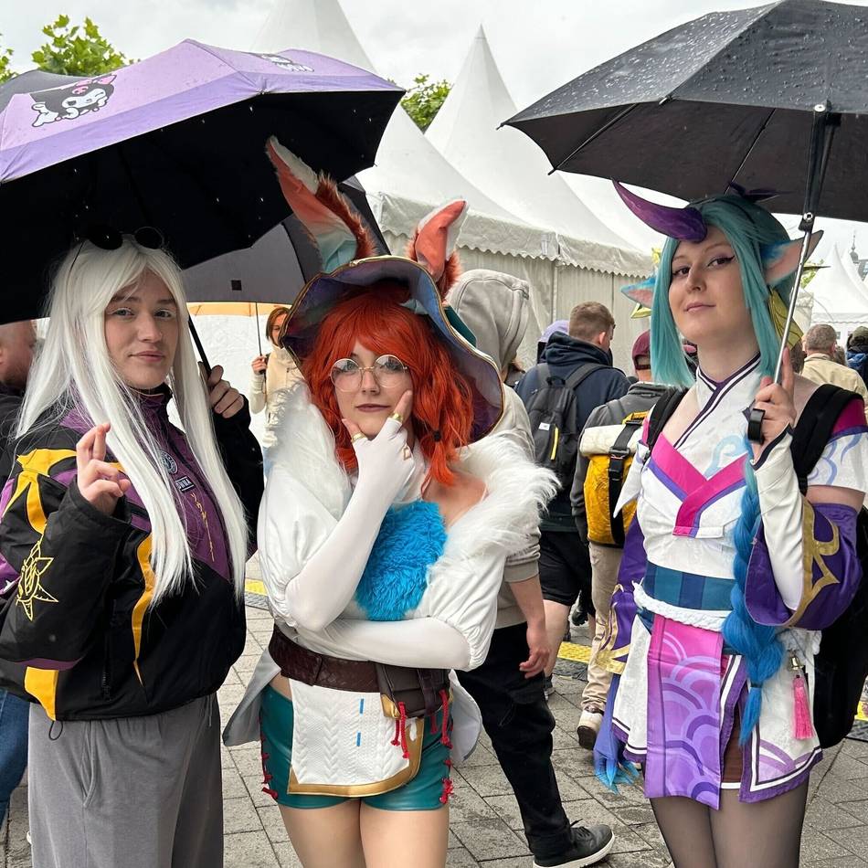 Kultur trifft auf Cosplay: Japan-Tag in Düsseldorf – „Gemessen am Wetter ist die Stimmung super“
