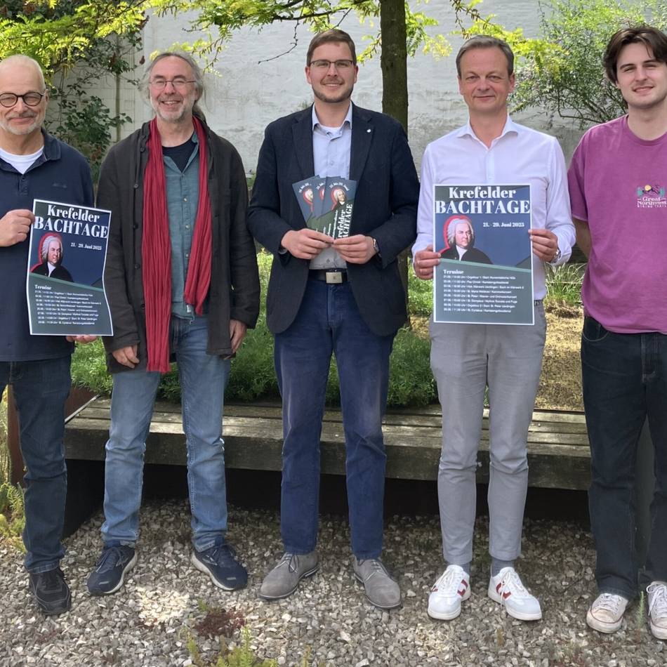 Programm für die Bachtage in Krefeld: „Bach ist das Anfang und das Ende, an ihn kommt niemand heran“