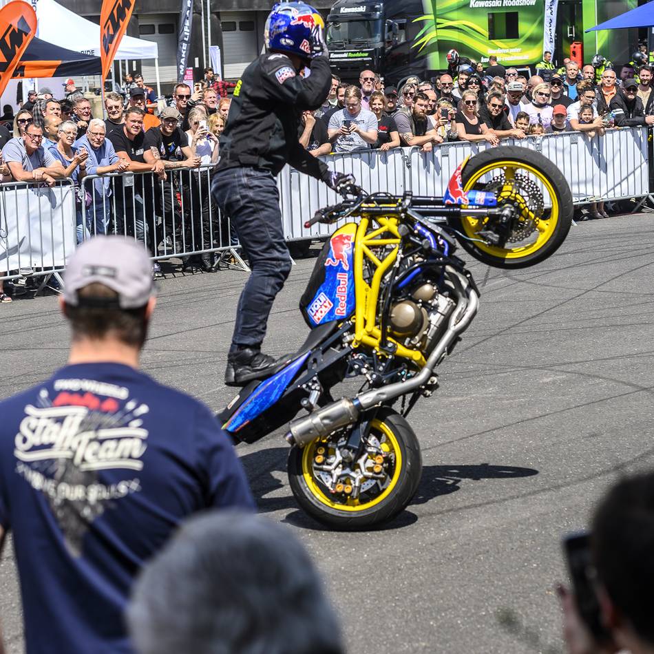Event für Motorradfans: Stunts und Probefahrten bei den Biker Days in Jüchen