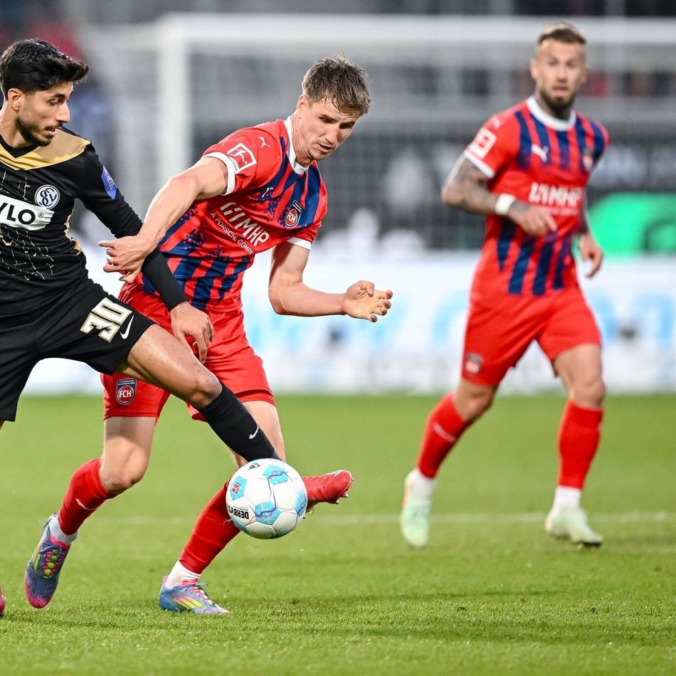 Bundesliga-Relegation bleibt spannend: Elversberg verspielt Zwei-Tore-Führung gegen Heidenheim