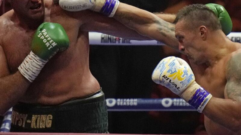 Punktsieg gegen Fury: Usyk neuer König des Schwergewichts