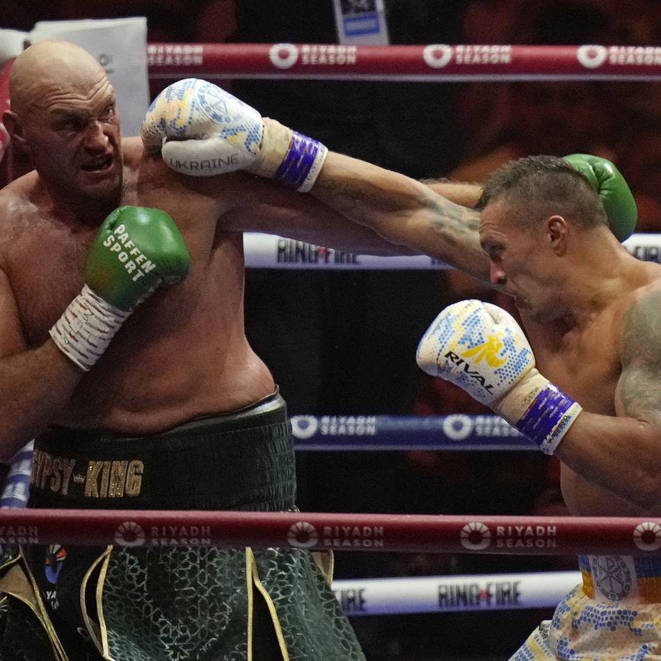 Punktsieg gegen Fury: Usyk neuer König des Schwergewichts