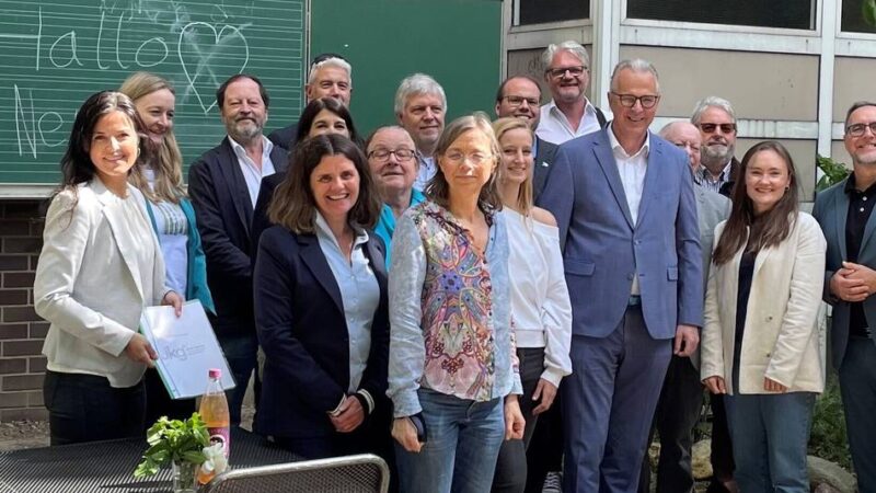 Neusser Schulprojekt: Zu Besuch im prämierten „grünen Klassenzimmer“