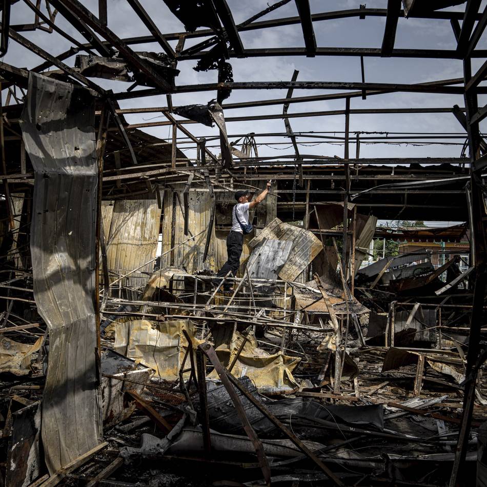 Leverkusens Partnerstadt Nikopol: Feuerwehrwagen für die Frontstadt