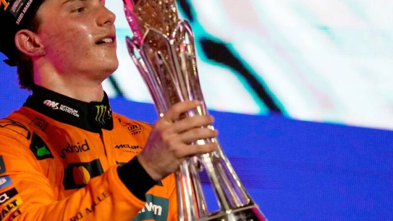 Formel 1 in Saudi-Arabien: Piastri siegt und ist neuer WM-Spitzenreiter