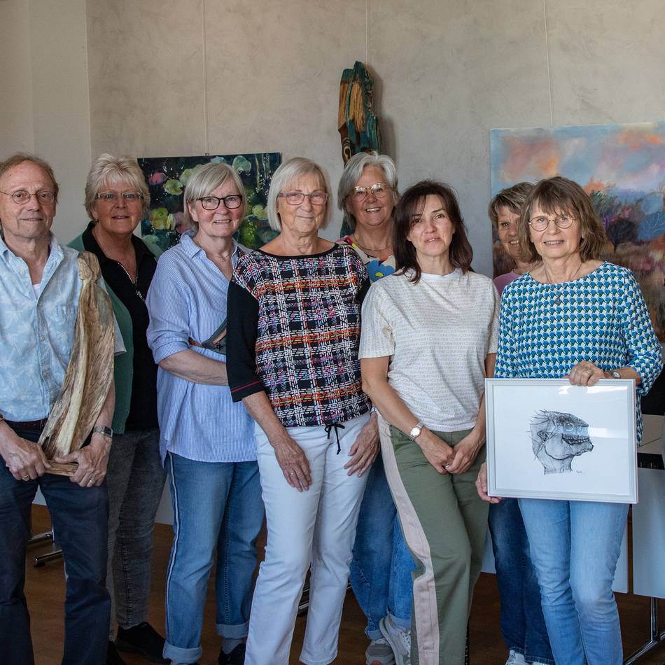 Vernissage am Donnerstag, 22. Mai: Alpener Künstler stellen im Rathaus aus