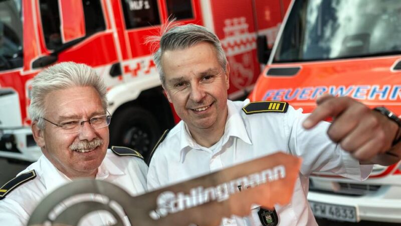 Neue Einsatzfahrzeuge für die Feuerwehr Hilden: Cooles Design und modernste Technik stärkt Hildens Feuerwehr