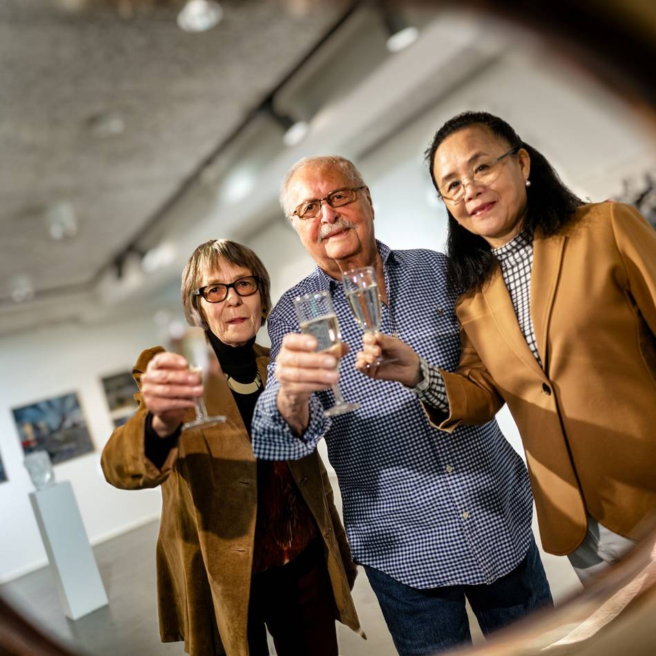 Eröffnung in Langenfeld: Jubiläumsausstellung: 25 Jahre „Kunstraum“